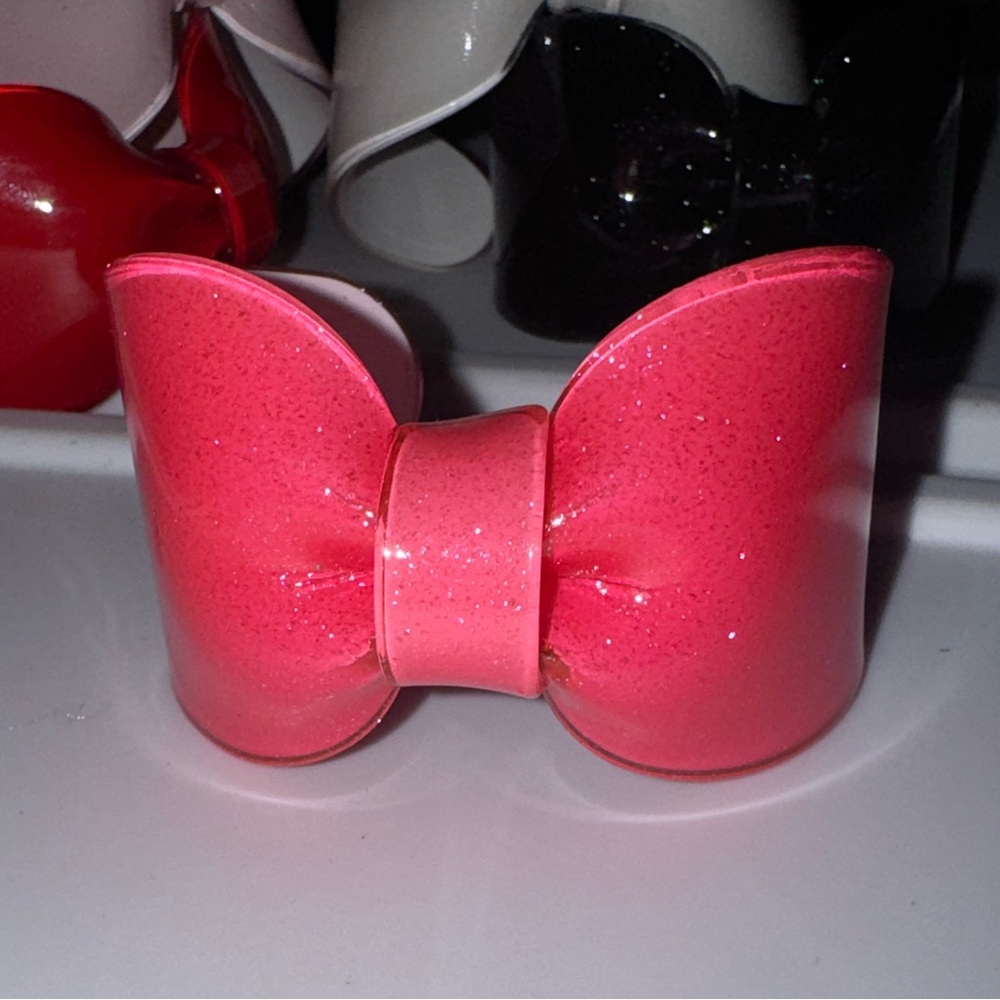 Source Unknown Pink Bow Bracelet
